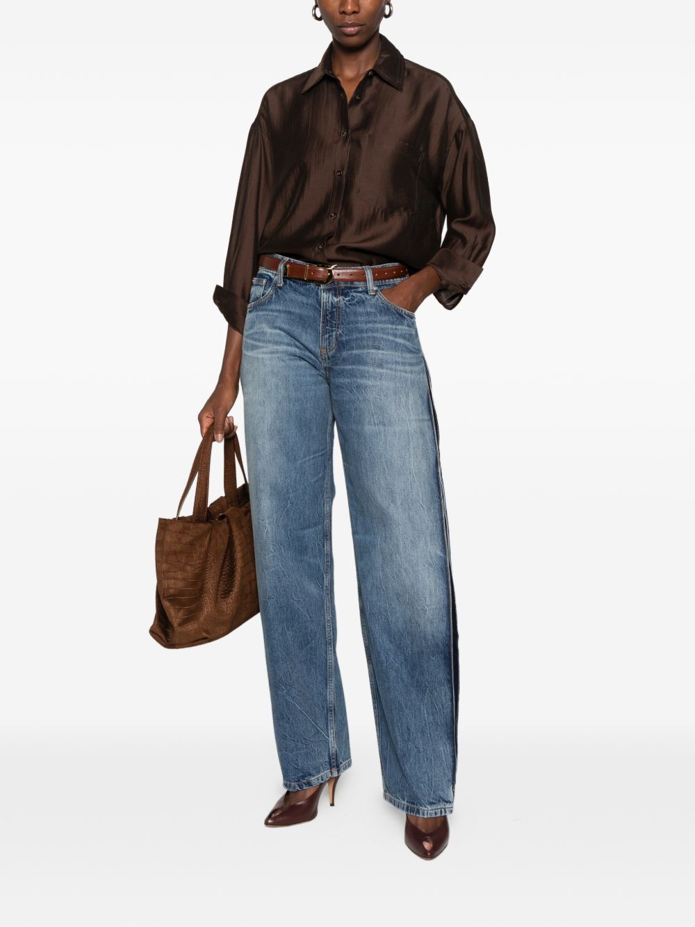 ELEH Camicia marrone 