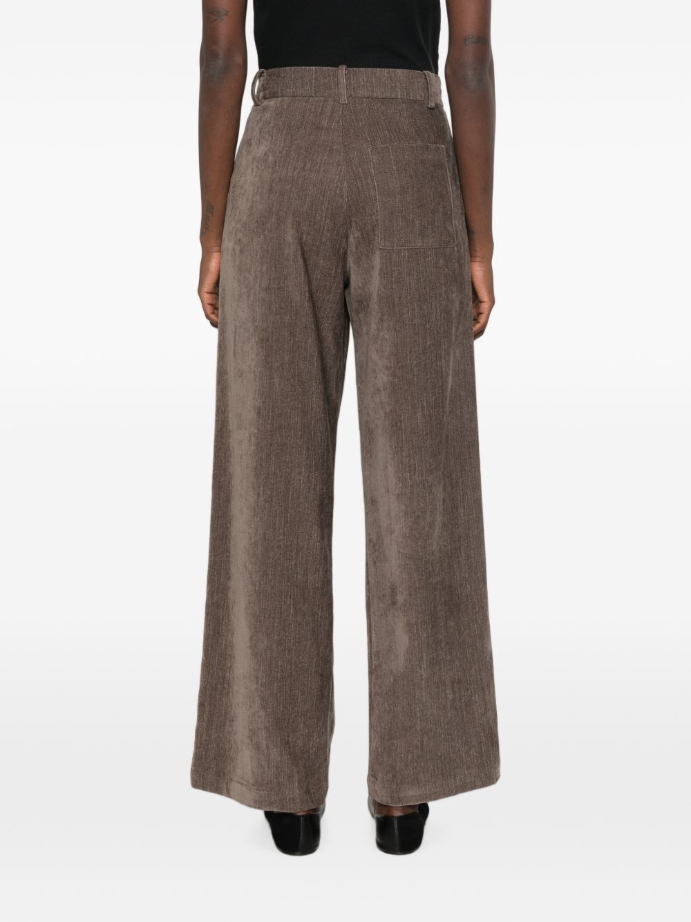 ELEH Pantaloni marroni sartoriali 