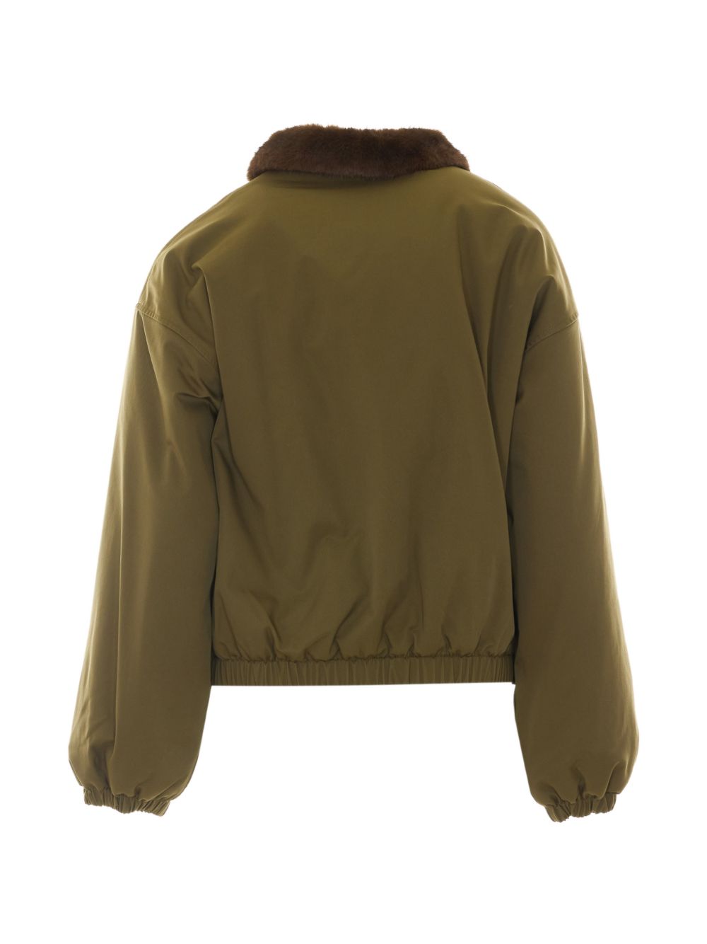 ELEH Bomber con collo in ecopelliccia 