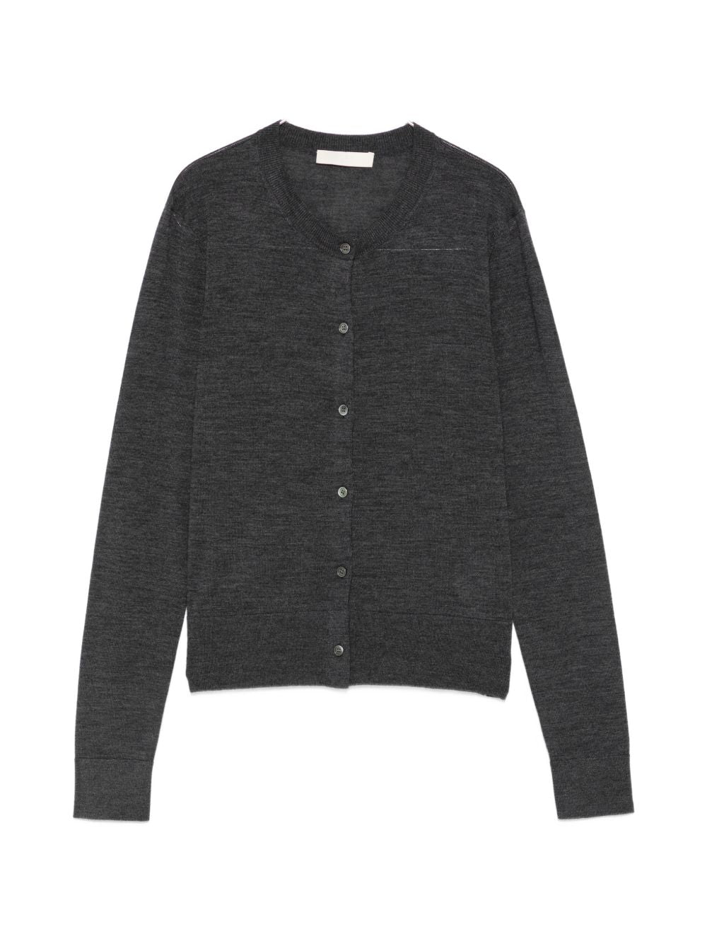 ELEH Cardigan in lana grigio scuro 