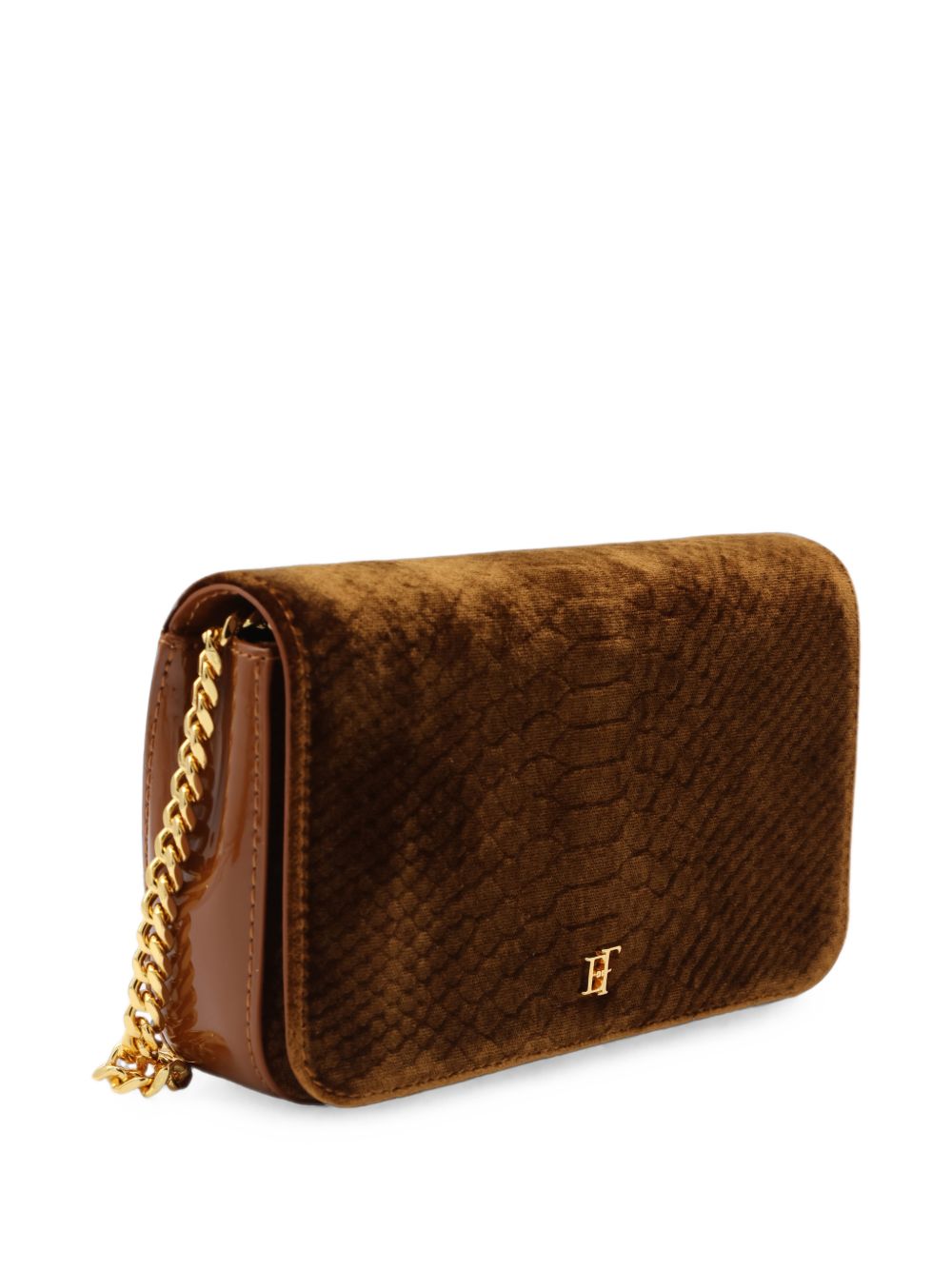 ELISABETTA FRANCHI Borsa a Tracolla Marrone 