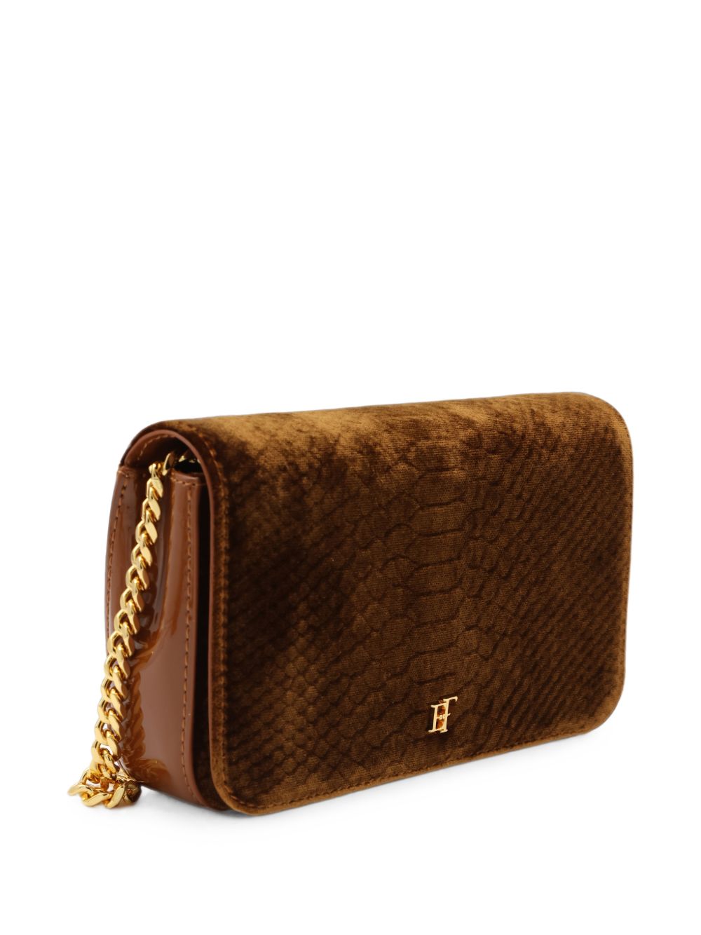 ELISABETTA FRANCHI Borsa a Tracolla Marrone 