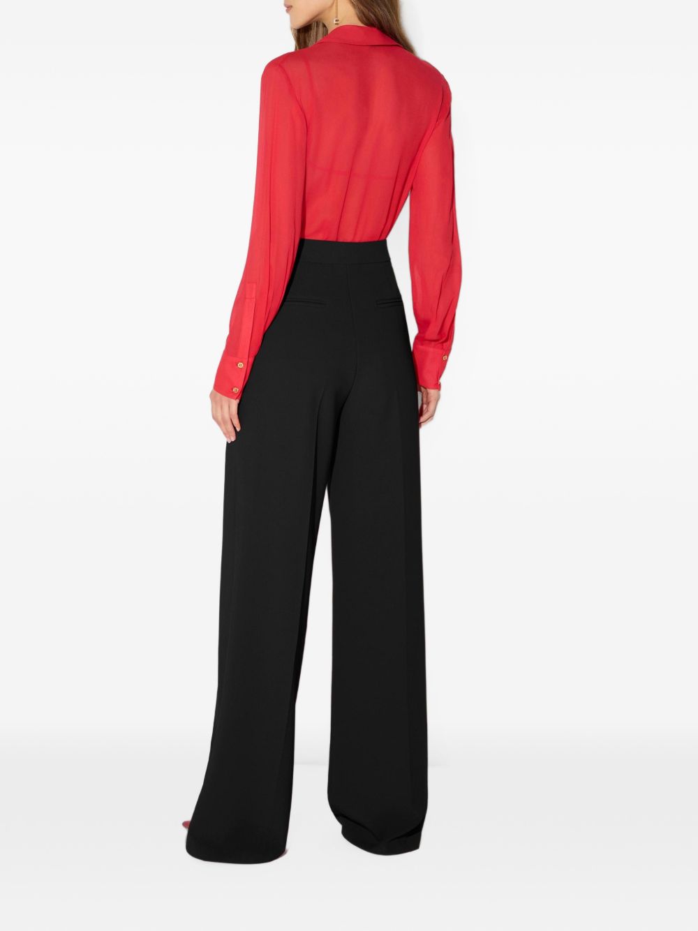 ELISABETTA FRANCHI Pantaloni Neri Eleganti 