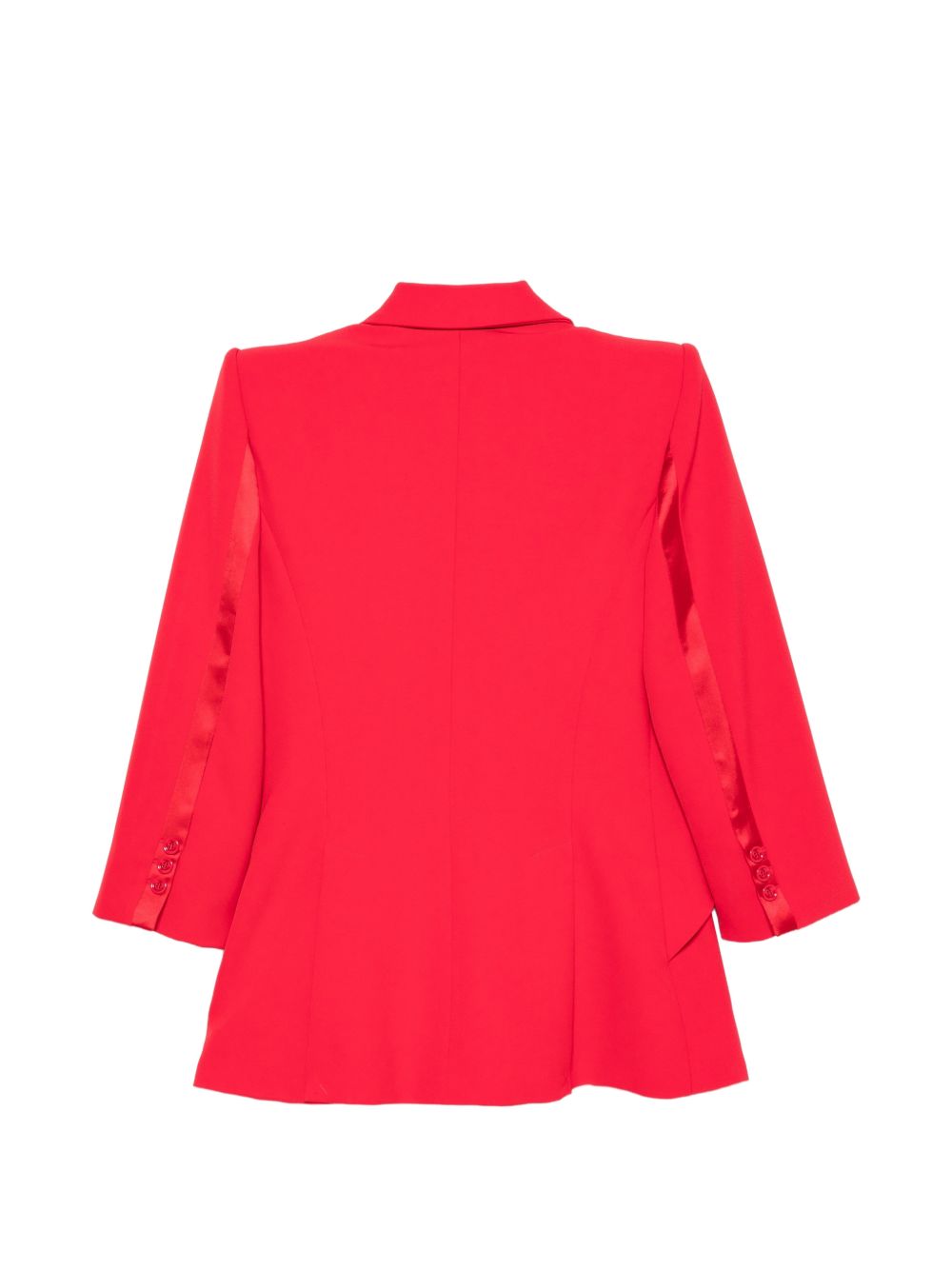 ELISABETTA FRANCHI Giacca Rossa in Crêpe 