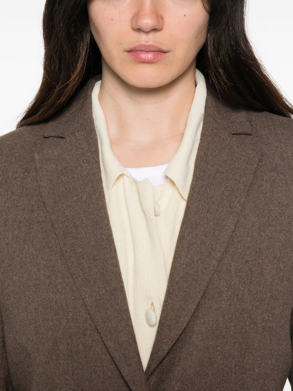 EMME Blazer monopetto marrone 