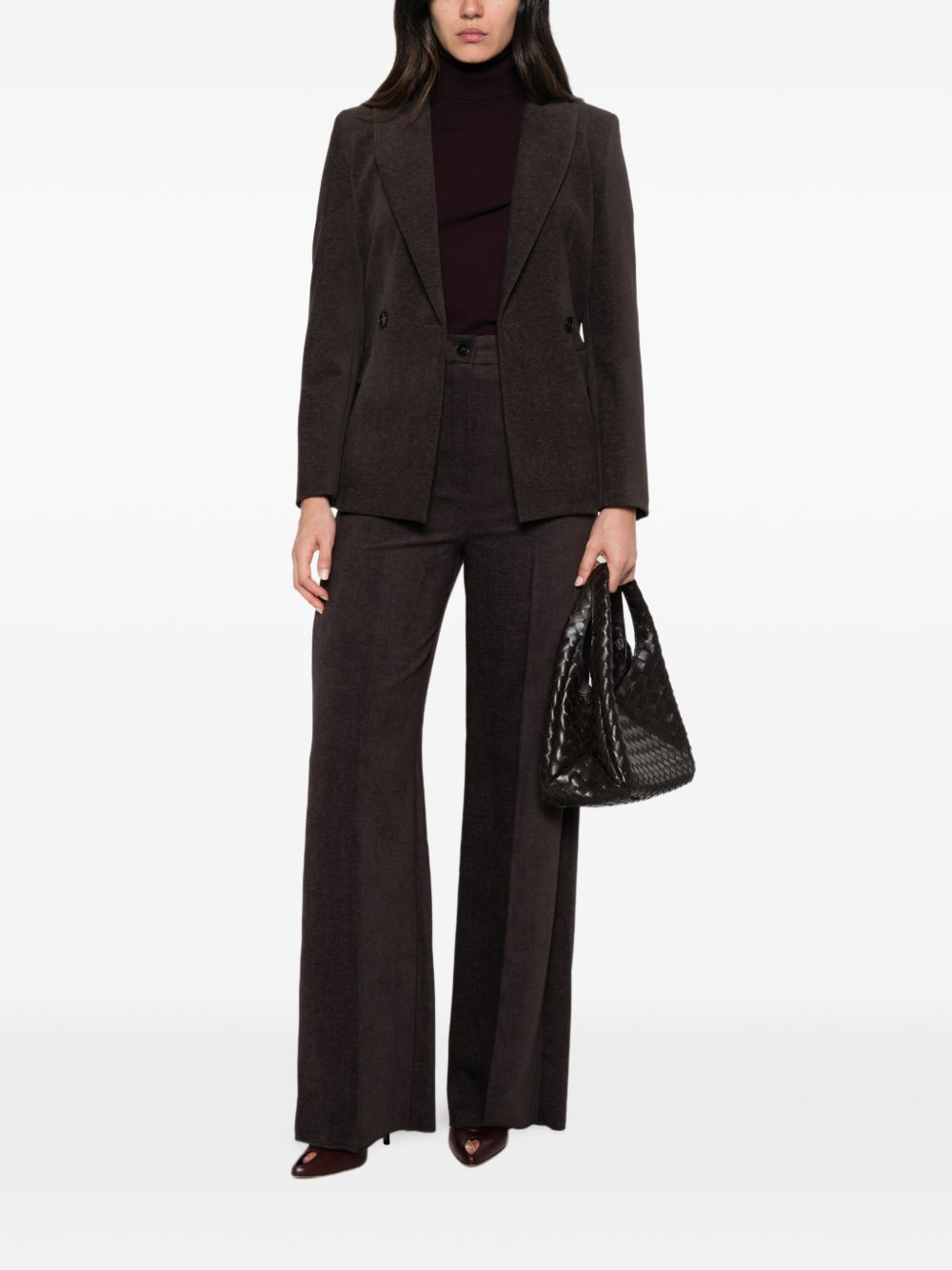 EMME Blazer marrone doppiopetto 