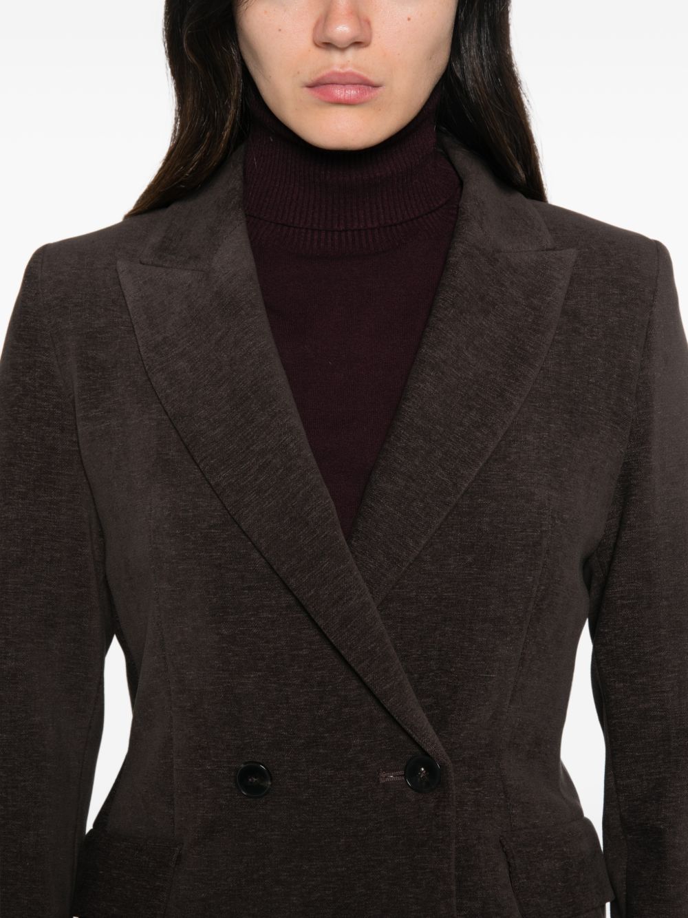 EMME Blazer marrone doppiopetto 