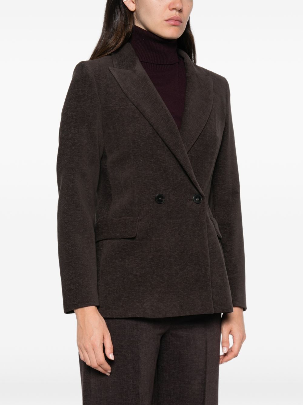 EMME Blazer marrone doppiopetto 