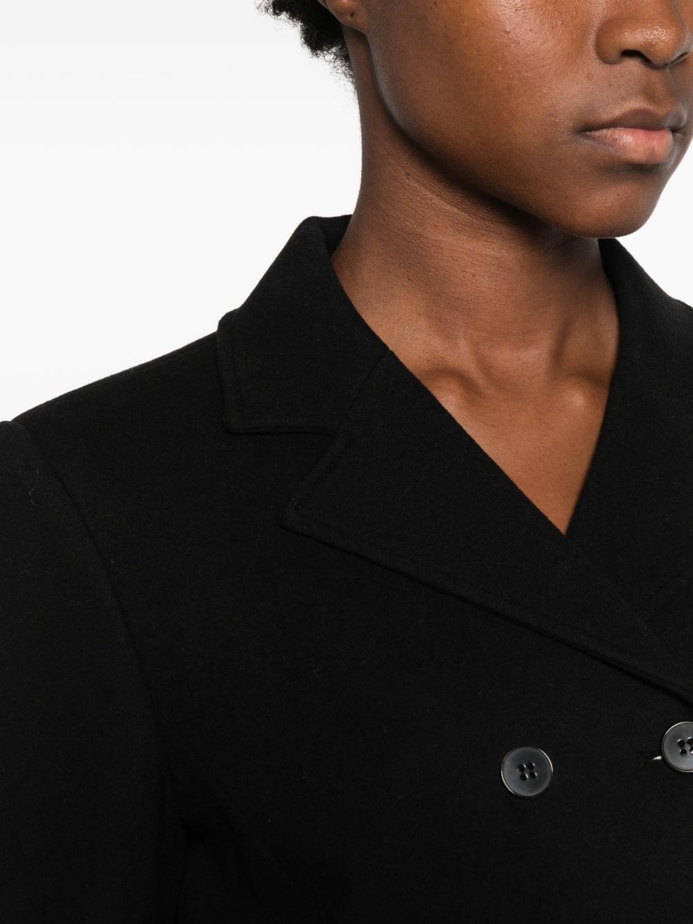 EMME Blazer corto Emmedeola nero elegante 