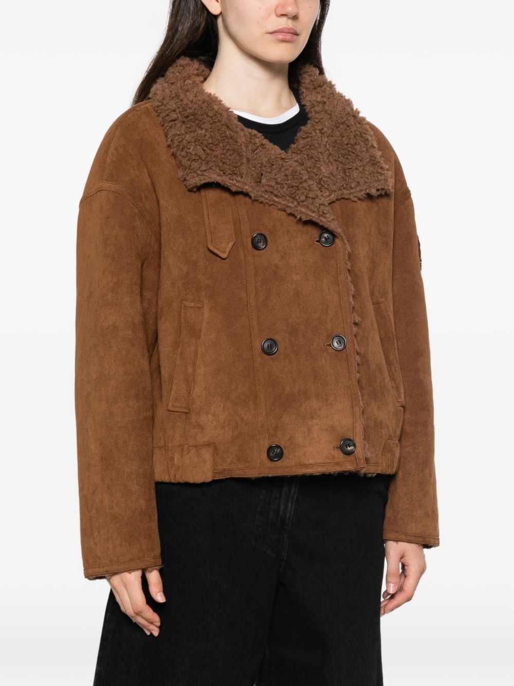 ERMANNO FIRENZE Cappotto corto marrone 