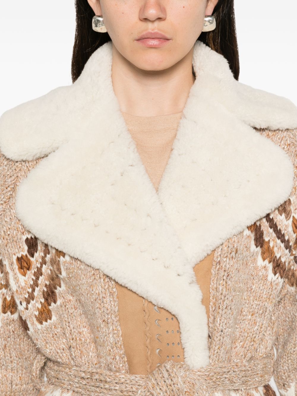 ERMANNO SCERVINO Cappotto Elegante con fantasia 