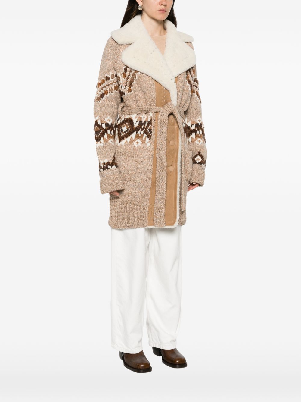 ERMANNO SCERVINO Cappotto Elegante con fantasia 