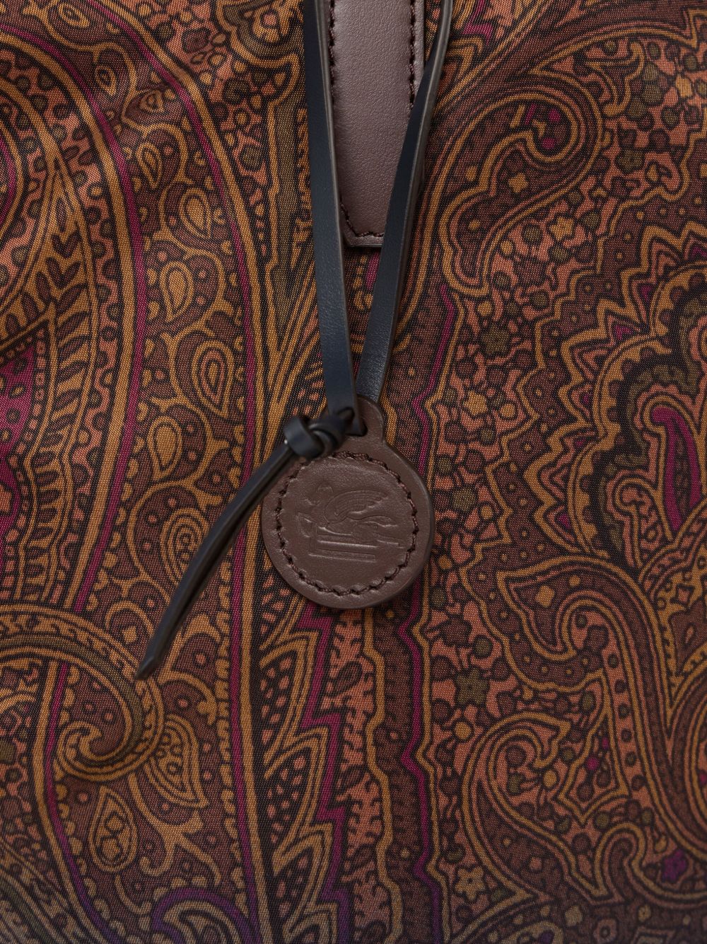 ETRO Borsa shopping Unfold Me in nylon con motivo Arnica dégradé 