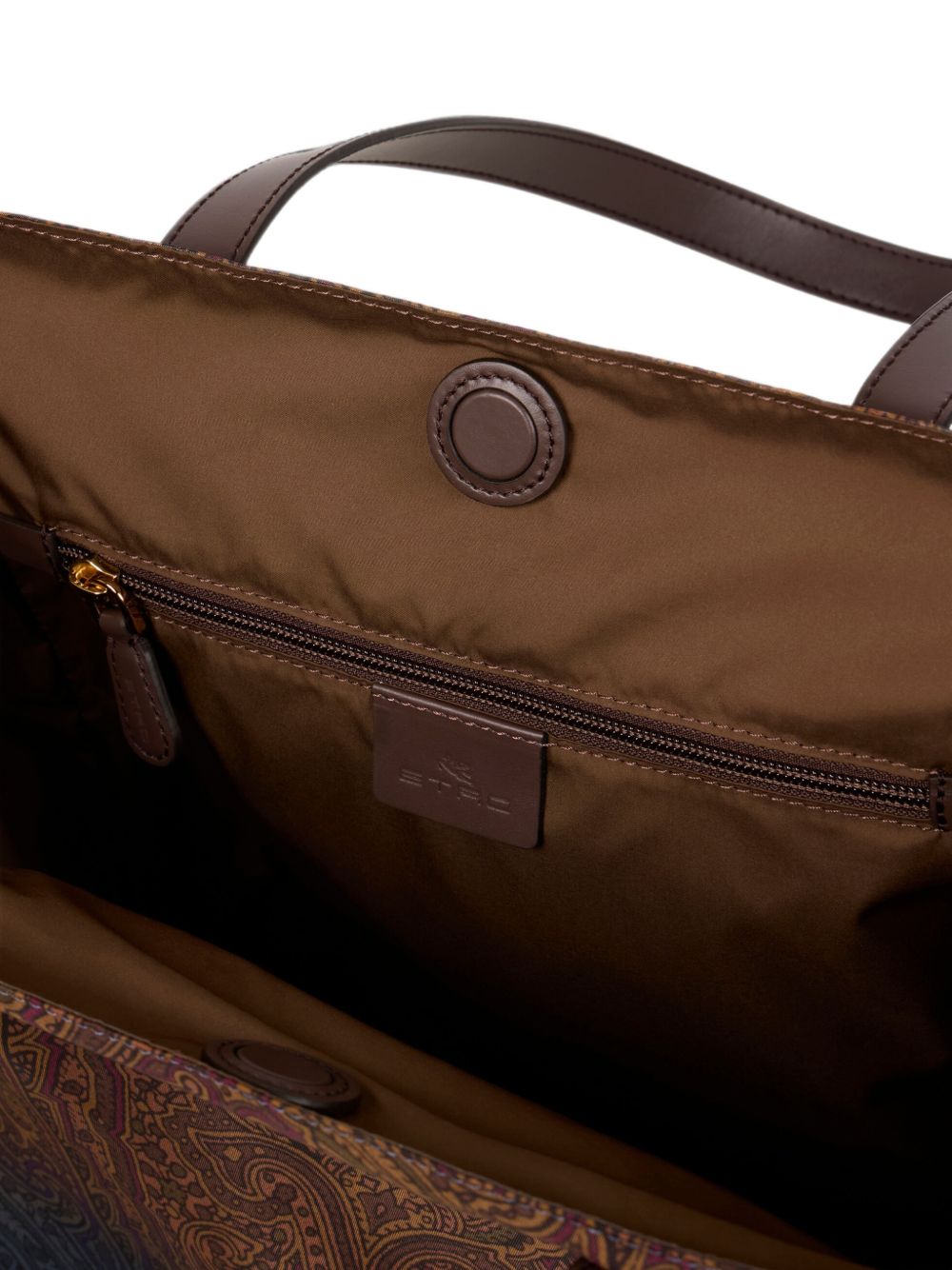 ETRO Borsa shopping Unfold Me in nylon con motivo Arnica dégradé 