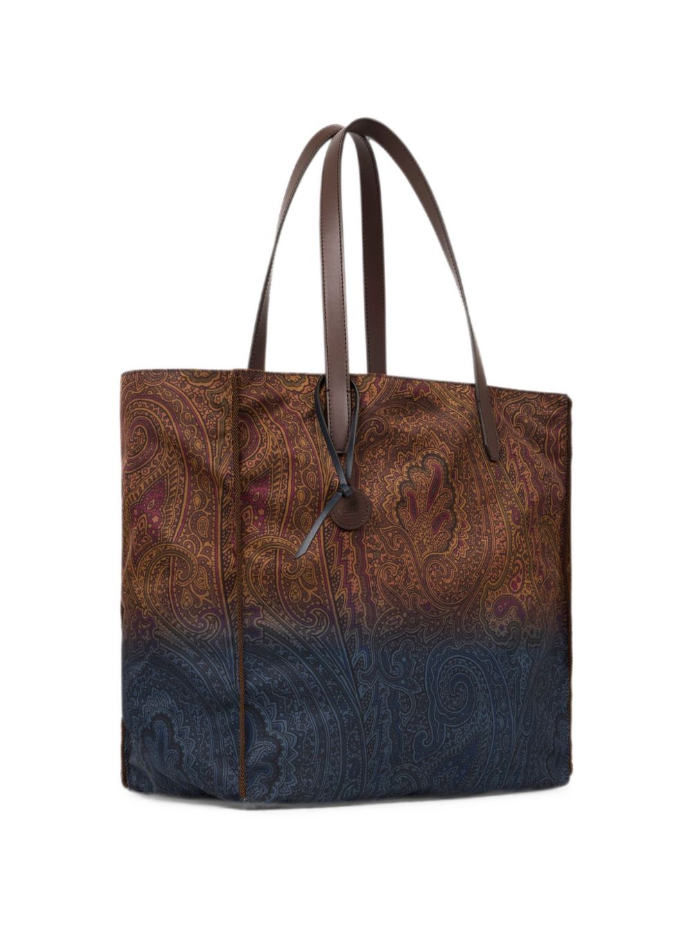 ETRO Borsa shopping Unfold Me in nylon con motivo Arnica dégradé 