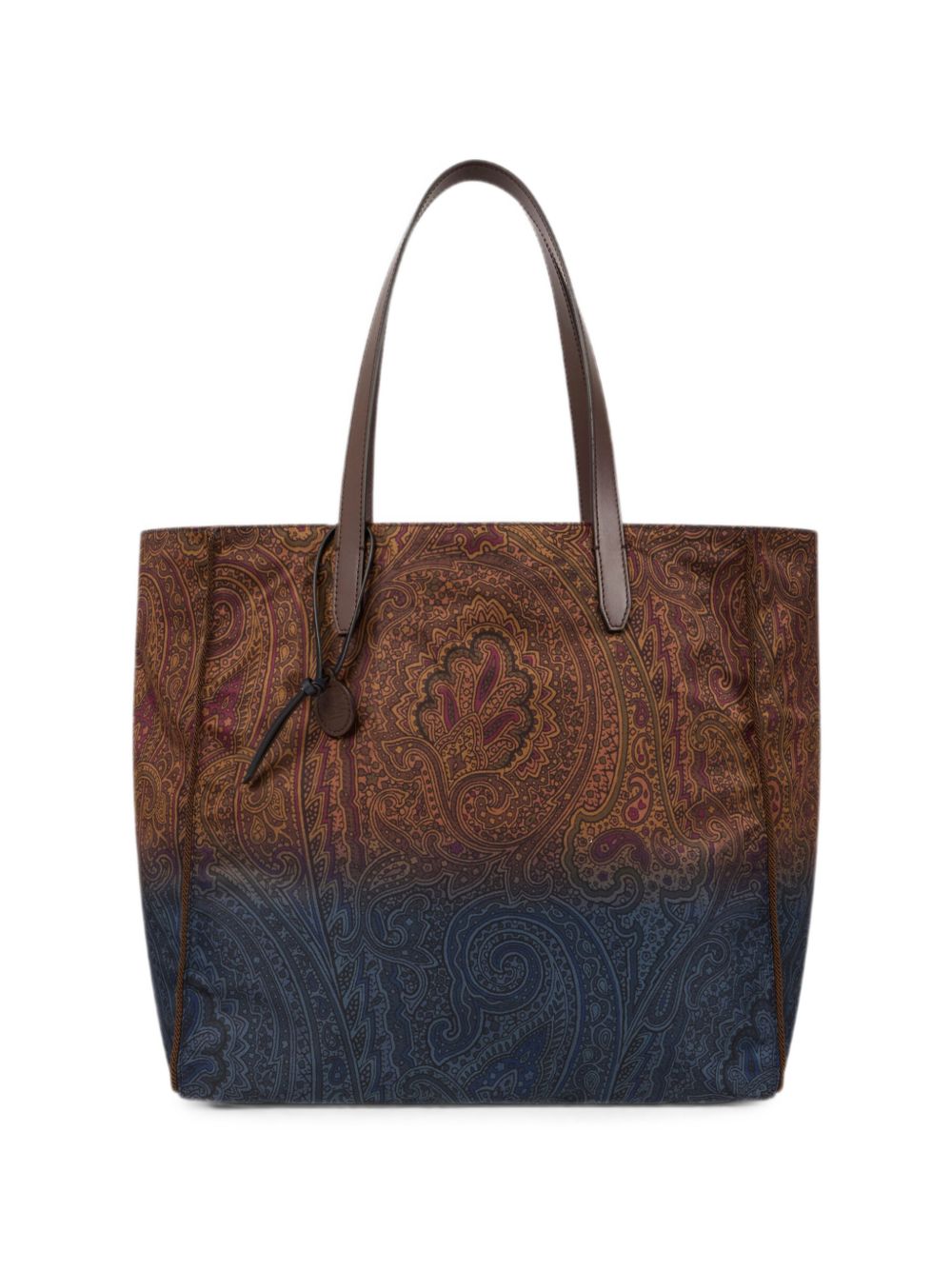 ETRO Borsa shopping Unfold Me in nylon con motivo Arnica dégradé 