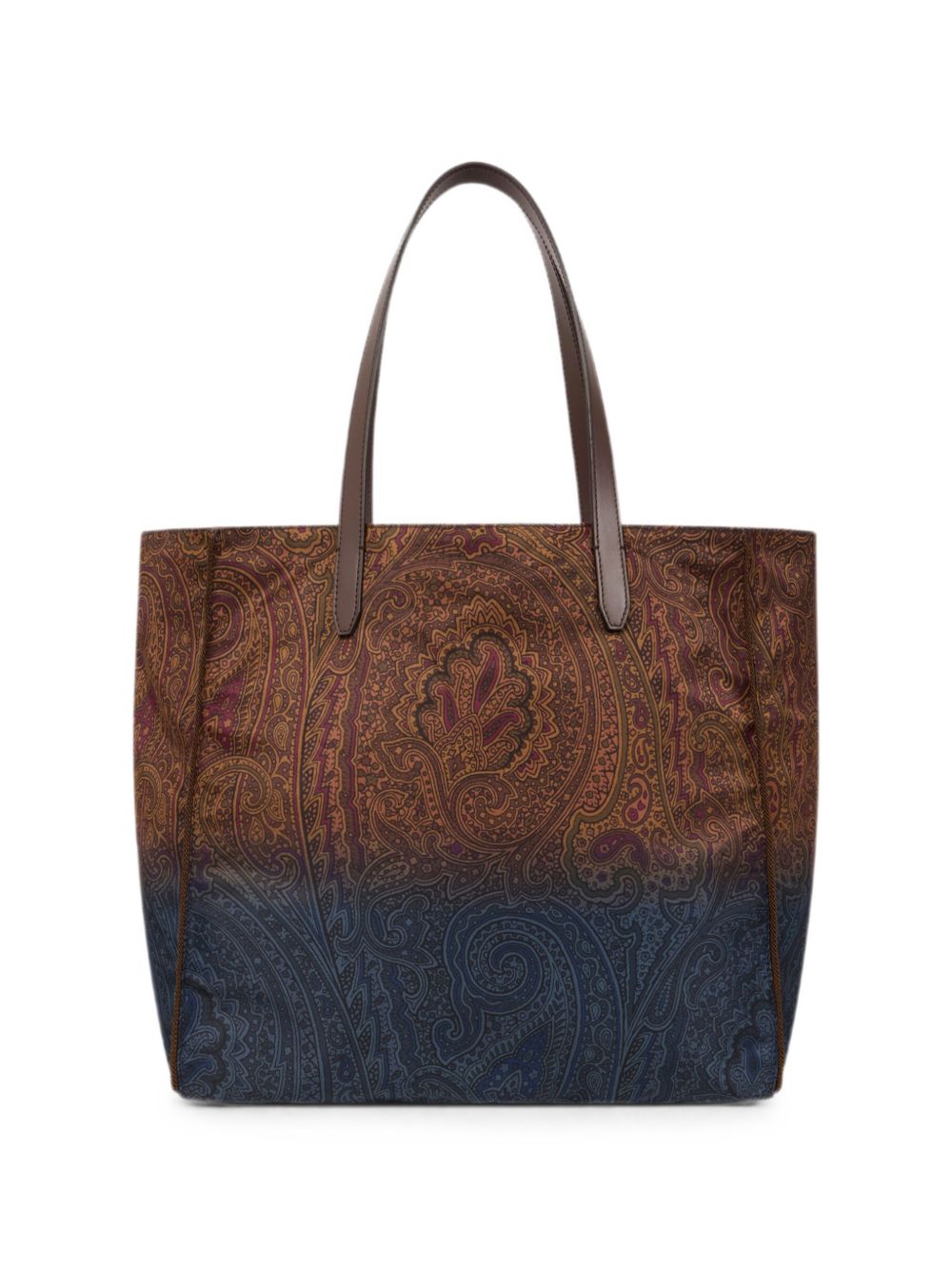ETRO Borsa shopping Unfold Me in nylon con motivo Arnica dégradé 
