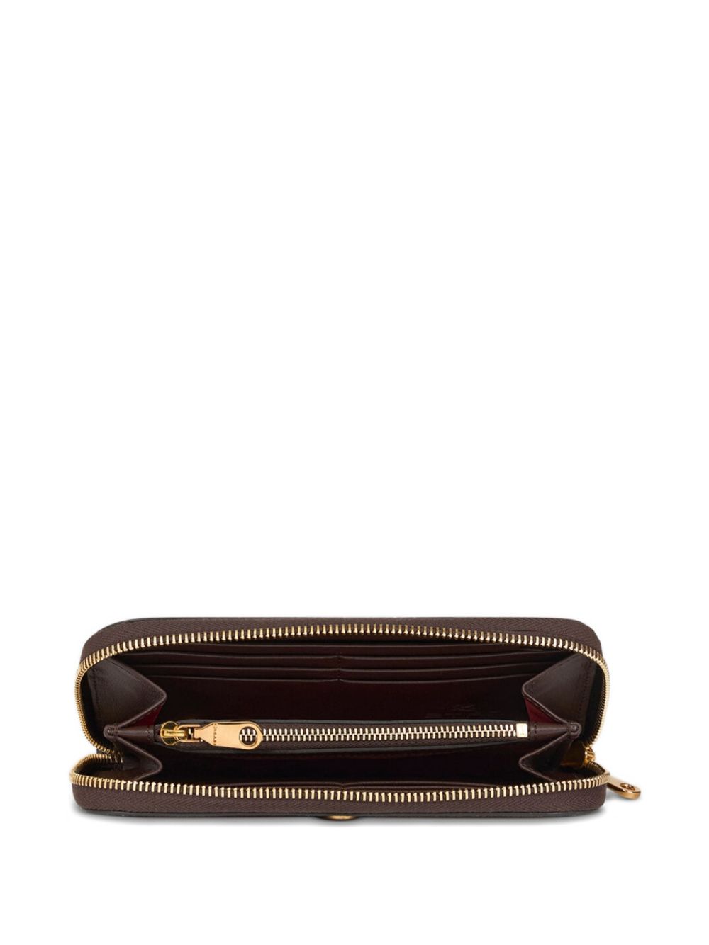 ETRO Portafoglio Arnica in jacquard Paisley marrone 