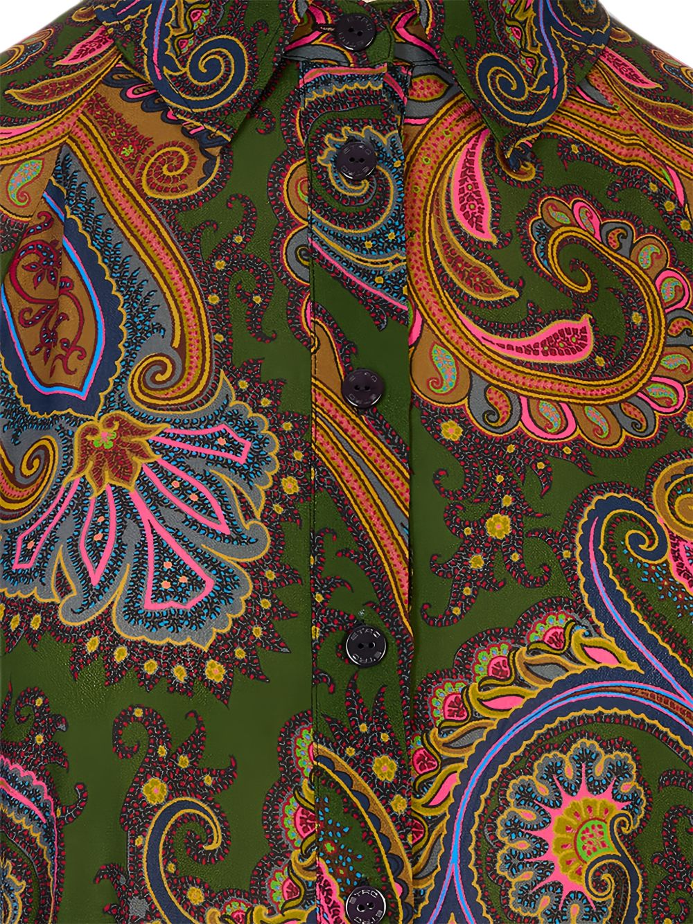 ETRO Abito chemisier lungo multicolore 