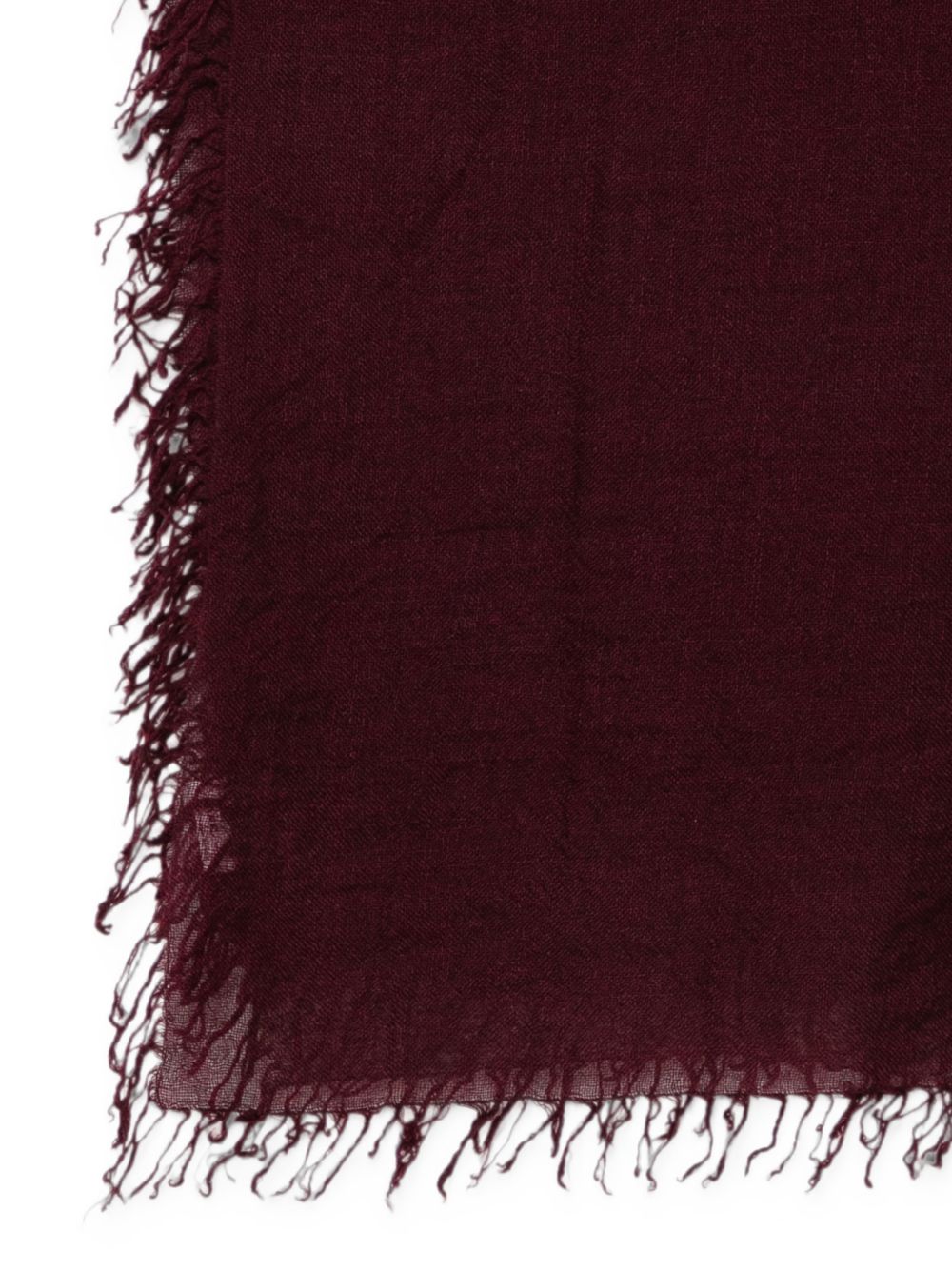 FALIERO SARTI Sciarpa foulard Lolly bordeaux in cashmere e seta 