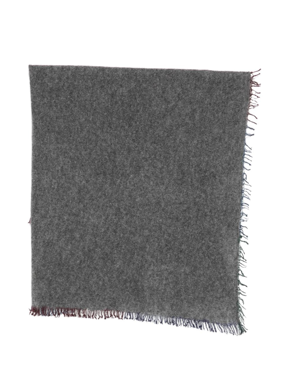 FALIERO SARTI Sciarpa foulard Little Adriana grigia in cashmere 