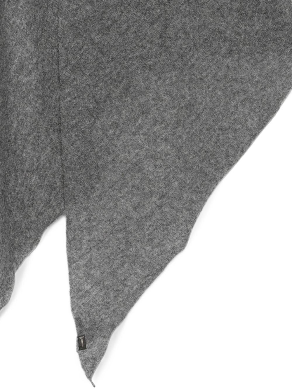 FALIERO SARTI Sciarpa leggera poncho Adeli in cashmere grigio 