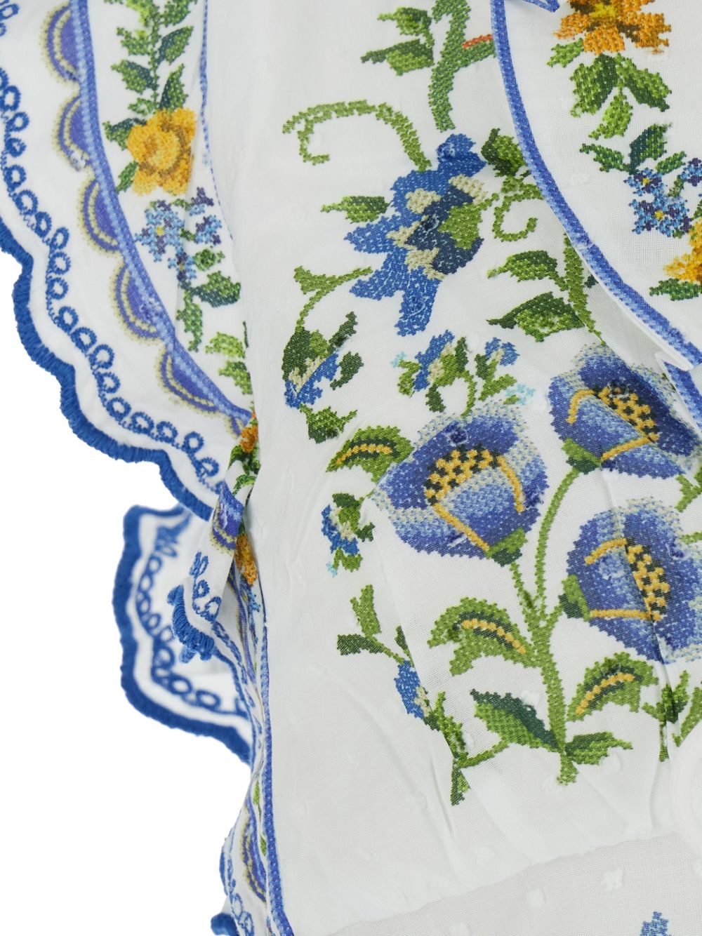 FARM RIO Top con stampa multicolore e design femminile 