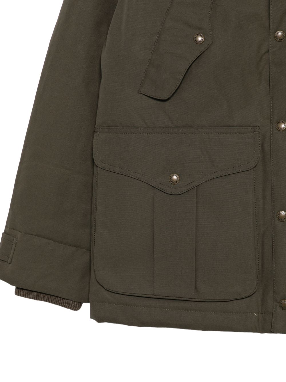 FILSON Giubbotto Otter Verde con cappuccio 