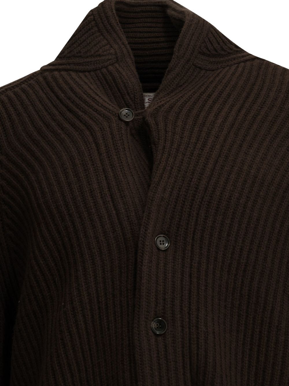 FILSON Cardigan in maglia con tasche e scollo a V 