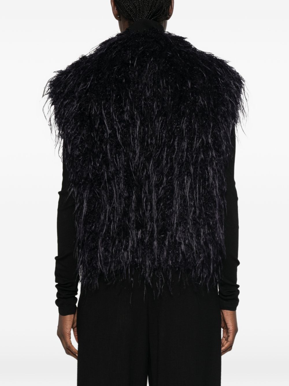 FORTE FORTE Gilet in ecopelliccia Mongolian 
