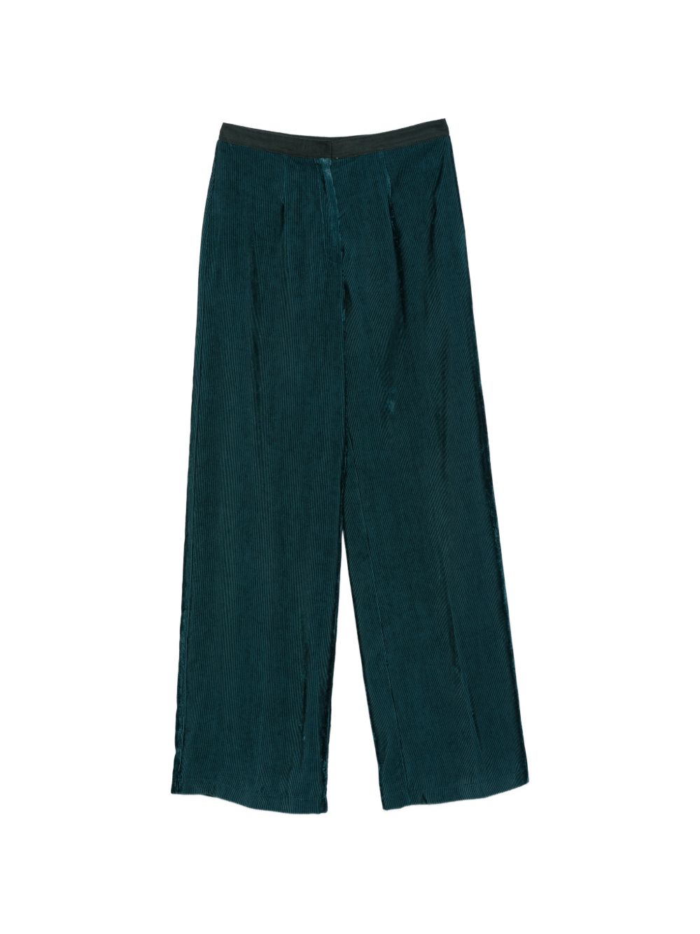 FORTE FORTE Pantaloni casual morbidi blu petrolio My Pants 