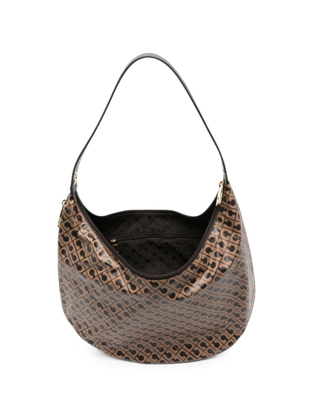 GHERARDINI Borsa beige Medium Hobo Toffee 