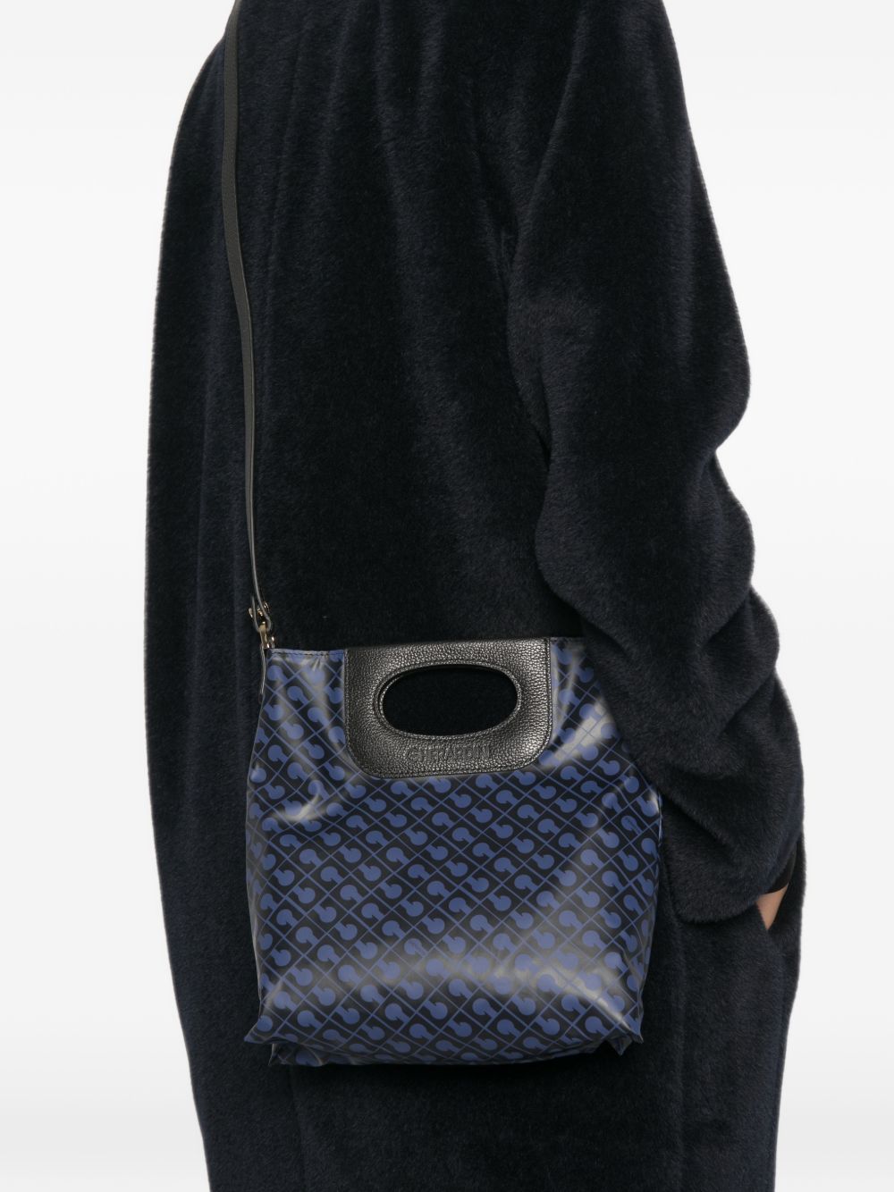 GHERARDINI Borsa a mano con tracolla Doppia Piattina Mini 
