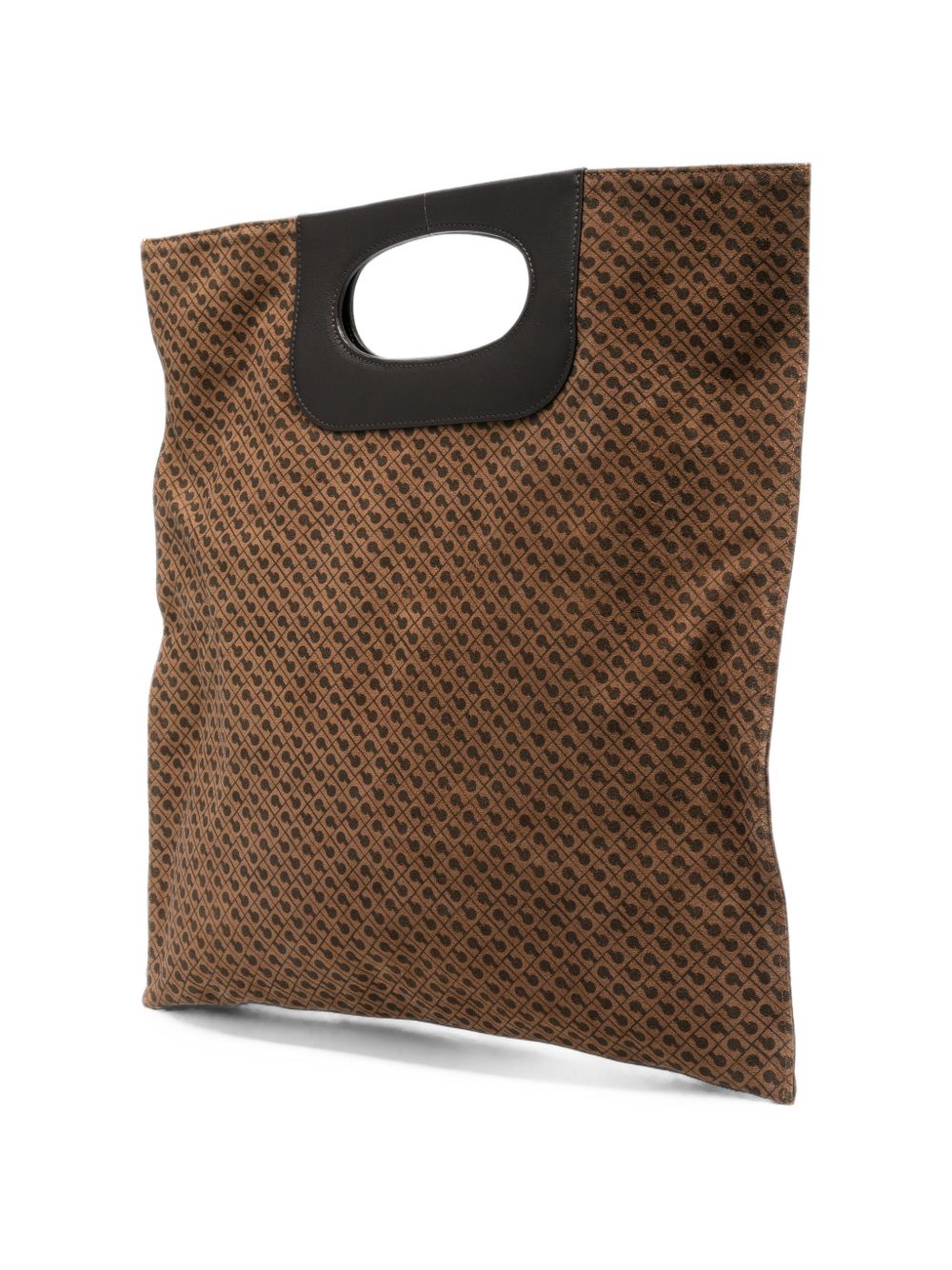 GHERARDINI Borsa a mano Piattina Toffee 