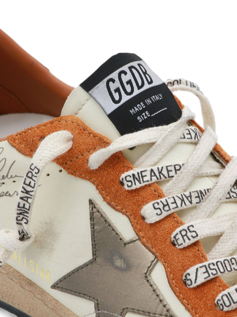 GOLDEN GOOSE Sneakers Ball Star in pelle multicolore 
