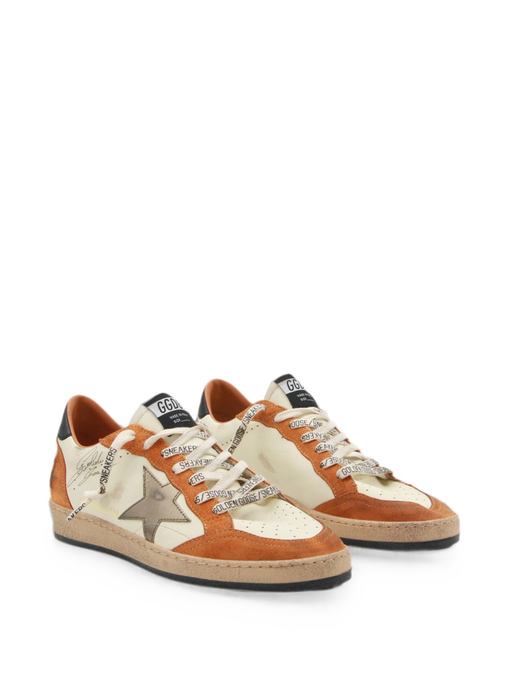 GOLDEN GOOSE Sneakers Ball Star in pelle multicolore 