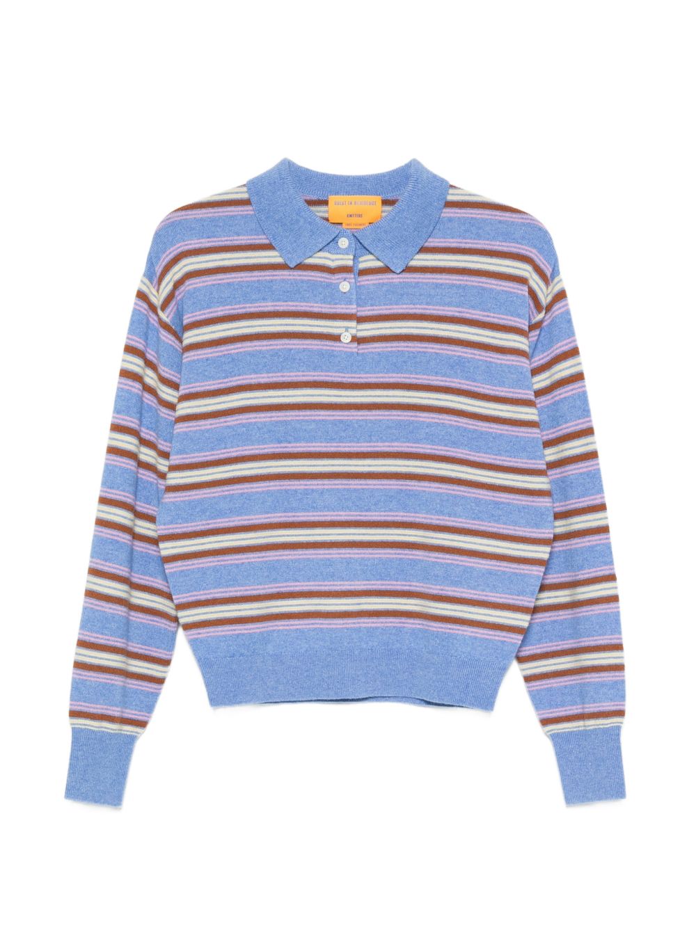 GUEST IN RESIDENCE Polo in cashmere blu 