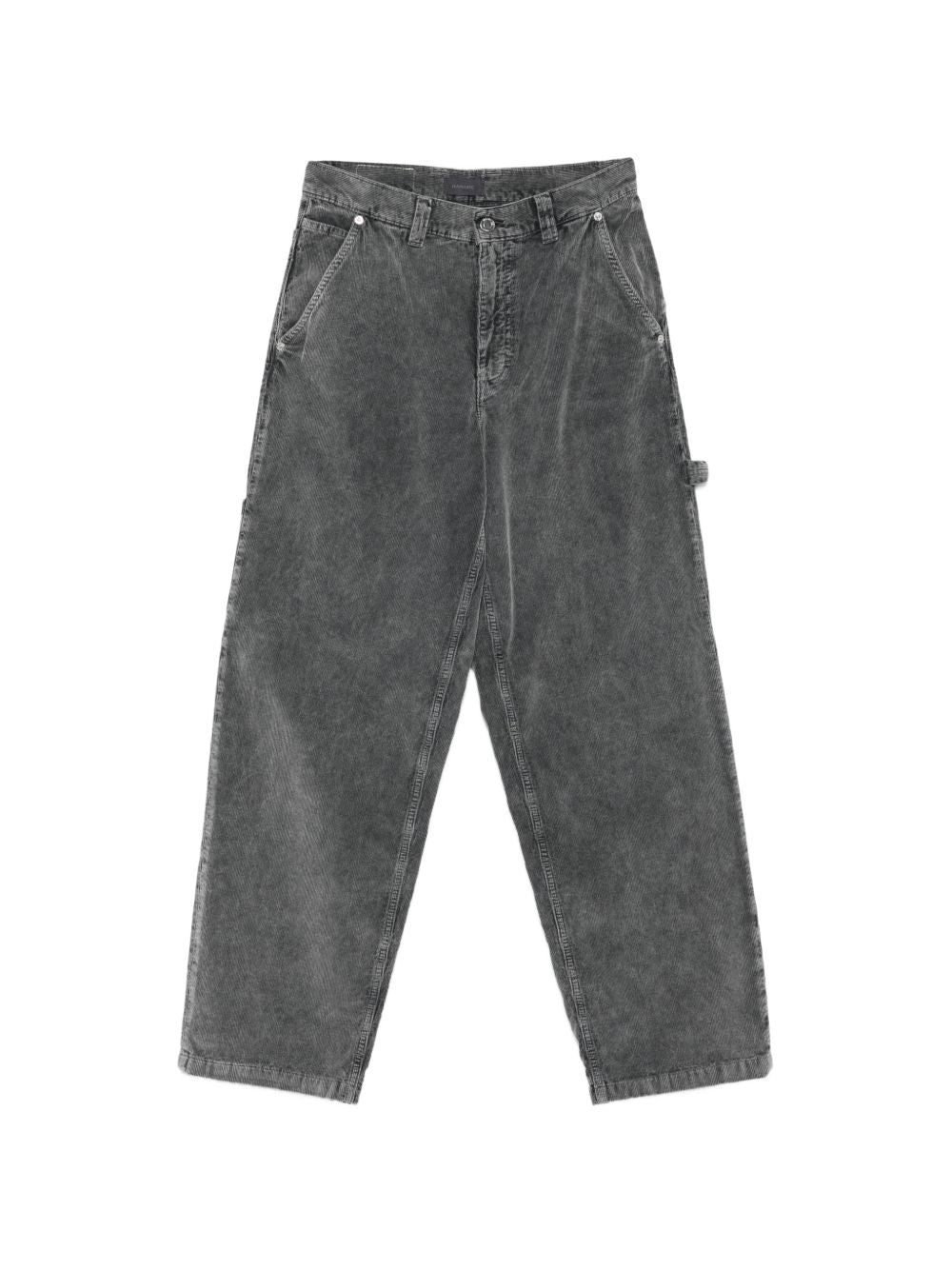 HAIKURE Pantaloni Sibilla in velluto a coste grigio 