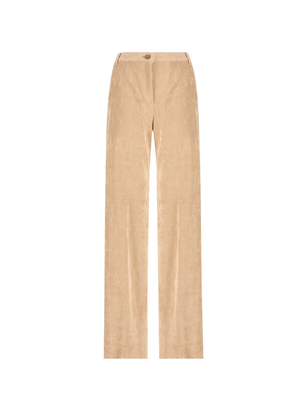 HERNO Pantalone in velluto beige chiaro 