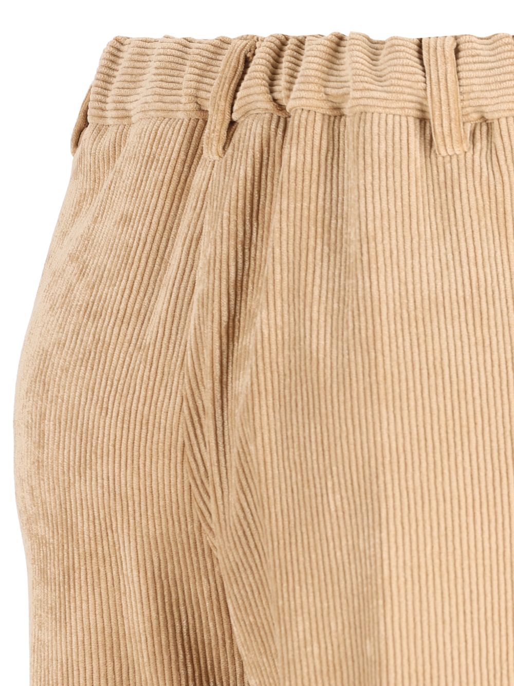 HERNO Pantalone in velluto beige chiaro 