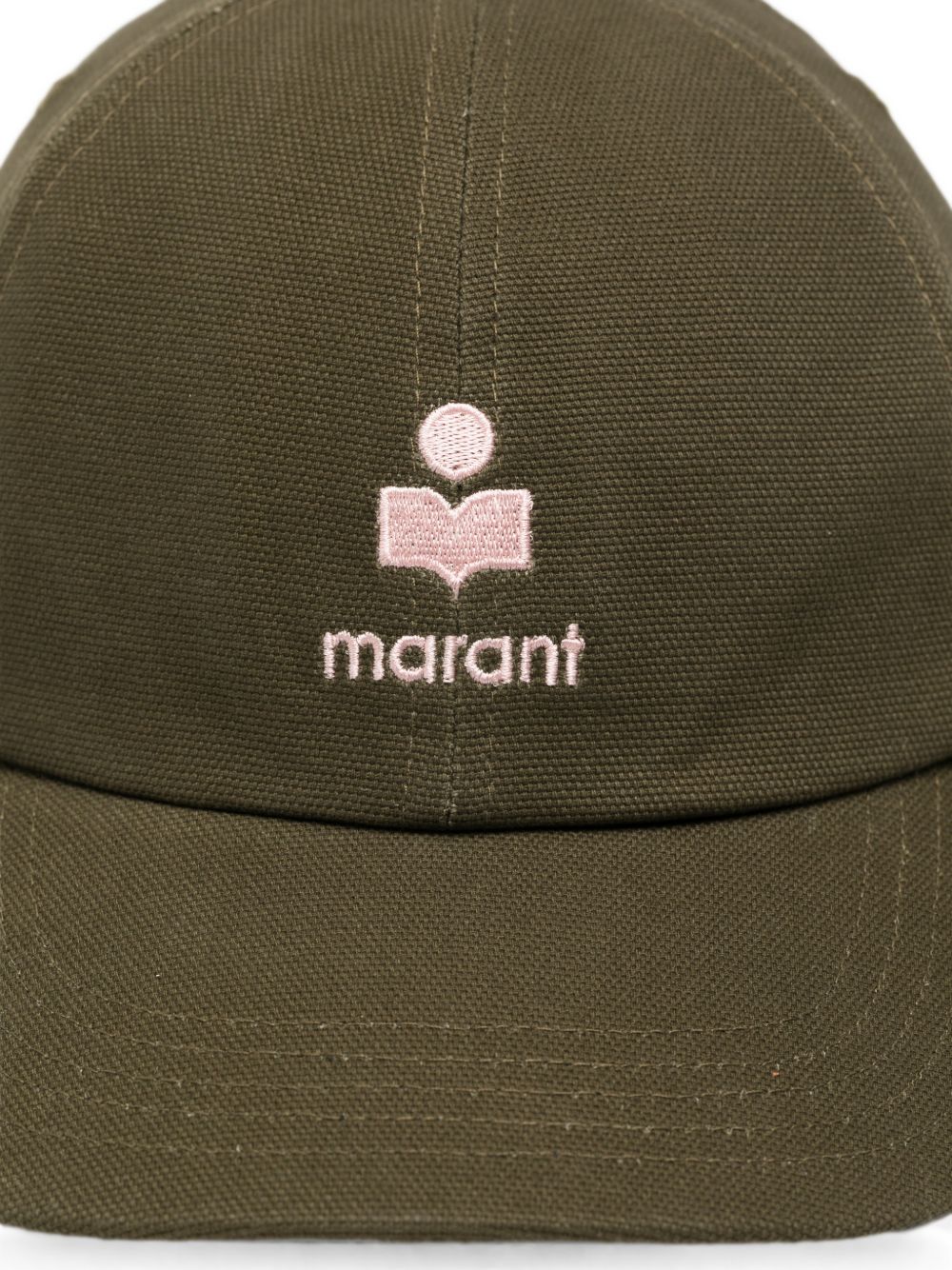 ISABEL MARANT Cappellino in cotone con logo ricamato 