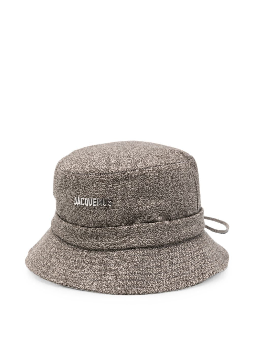 JACQUEMUS Cappello alla pescatora in lana con coulisse 