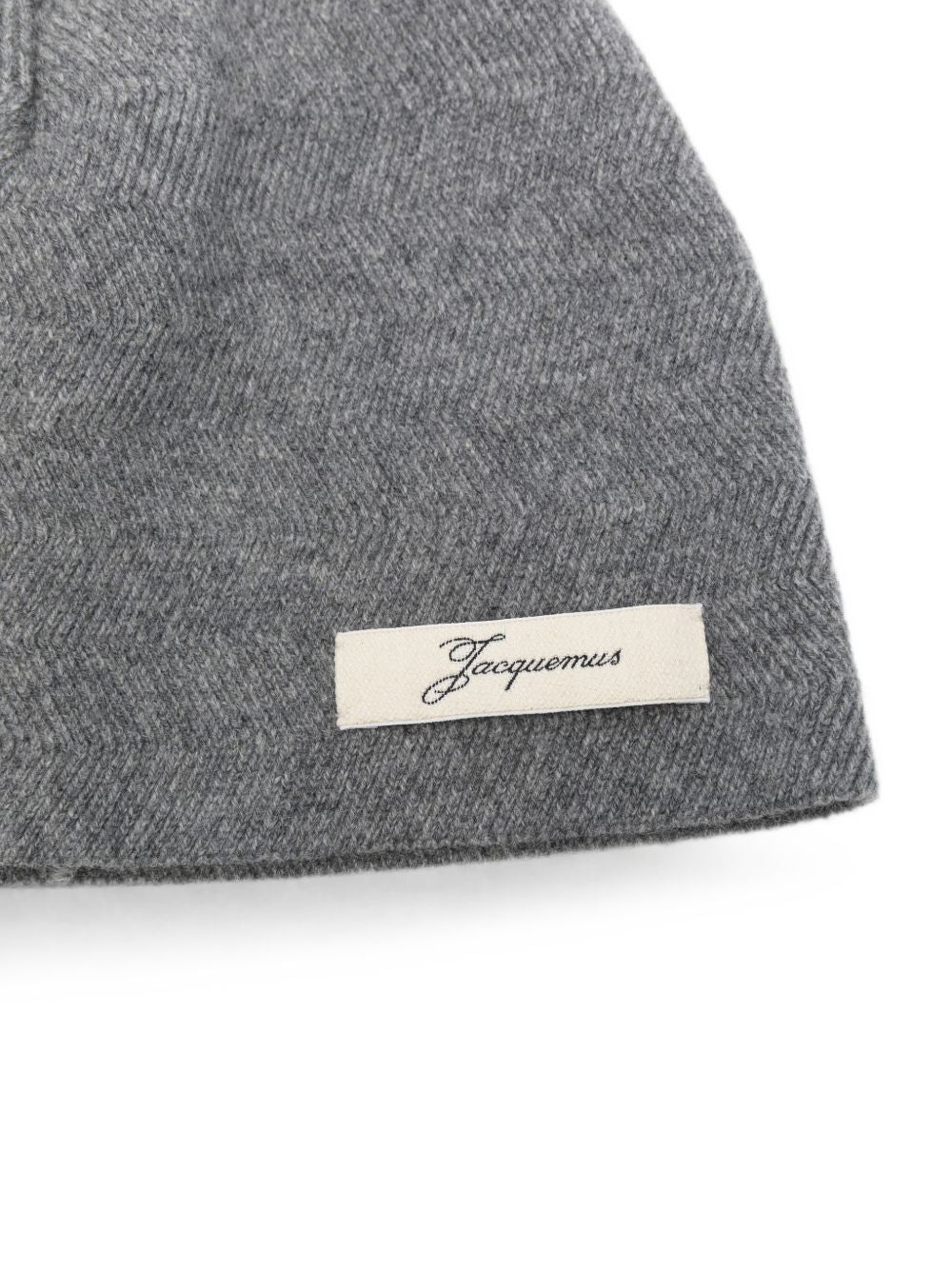 JACQUEMUS Berretto in lana Le Bonnet Chevron 