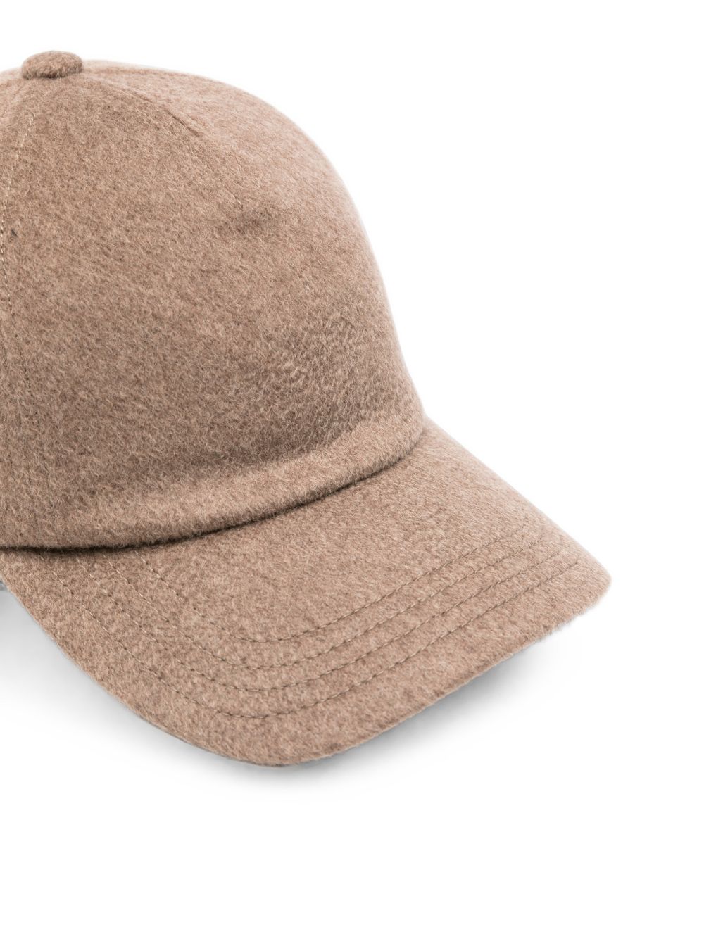 JACQUEMUS Cappello da baseball in cotone beige La Casquette Cavallo 