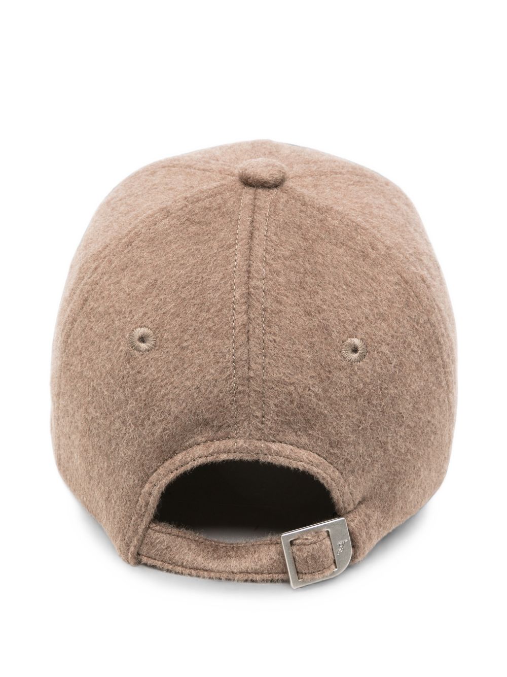 JACQUEMUS Cappello da baseball in cotone beige La Casquette Cavallo 