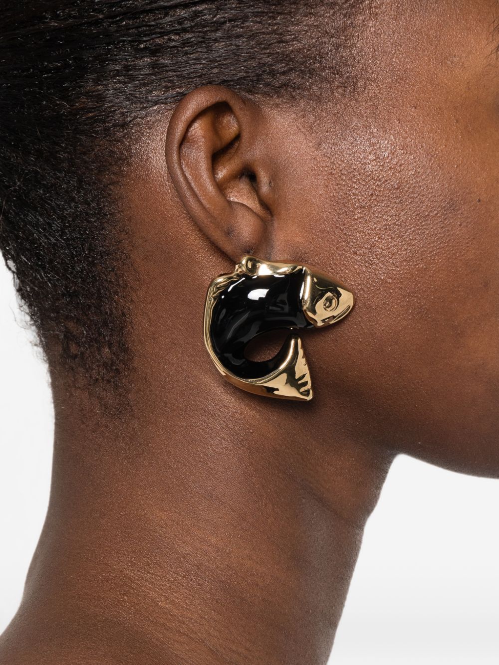 JACQUEMUS Orecchini Les Boucles Poisson 