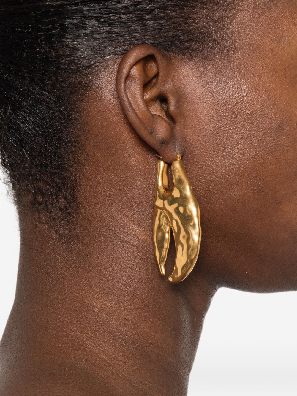 JACQUEMUS Orecchini Les Boucles Homard 