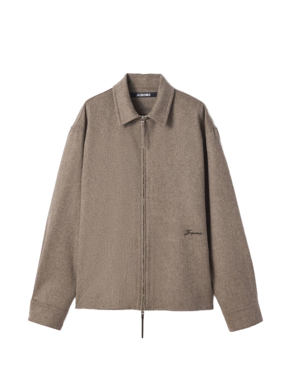 JACQUEMUS Camicia Falsh in lana vergine 