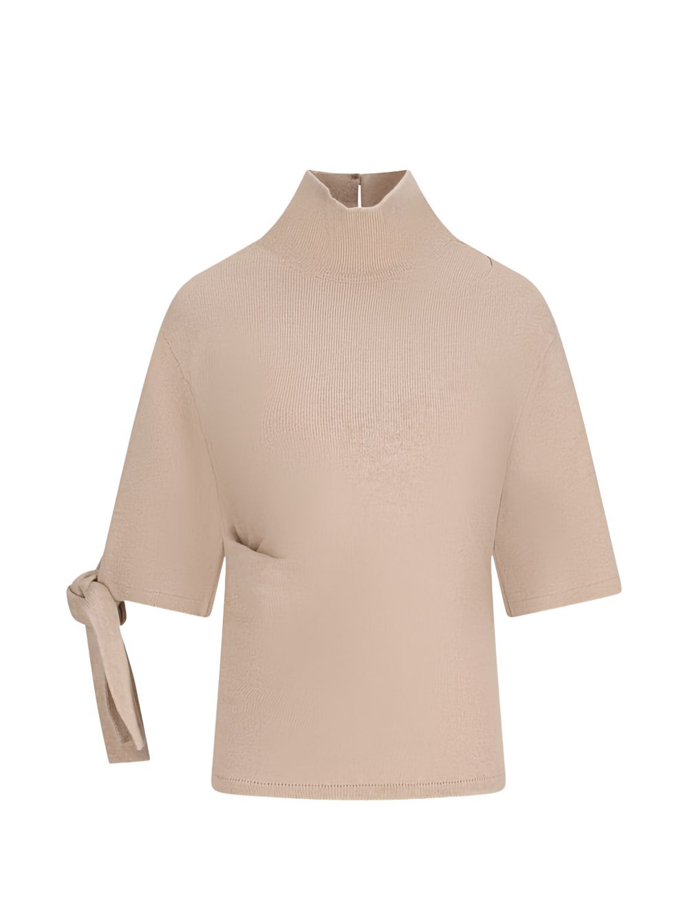 JACQUEMUS Maglia in lana con fiocco 