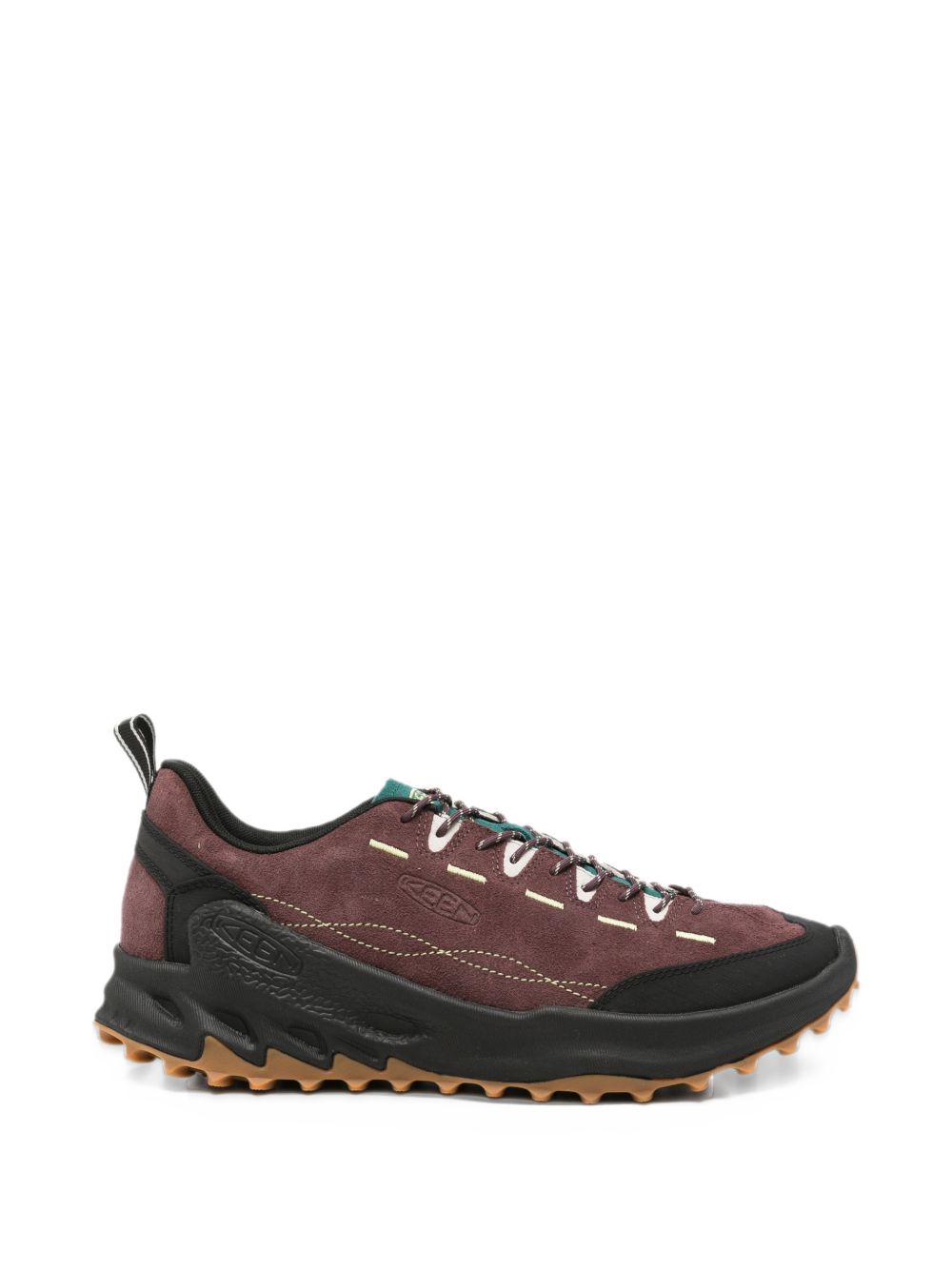 KEEN Sneakers Jasper Huckleberry in pelle scamosciata bordeaux 